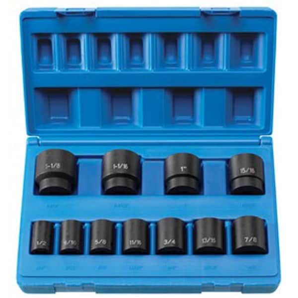 1/2" Drive, Impact Set, SAE Socket